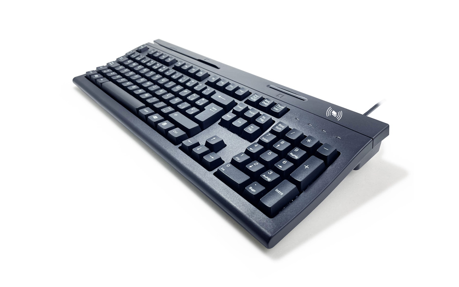 Mechanical POS Keyboard built-in MSR & SCR