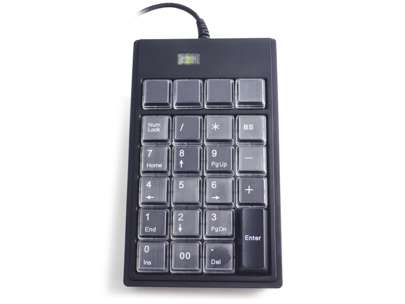 23 Key, 2-level programmable, 2 USB Hub ELSRA USB Wired Programming Numeric Keypad ControlPad Black PK-2068 for Windows OS